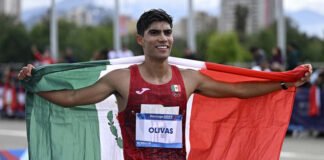 Andrés Olivas da a México la primera medalla en marcha de Panamericanos