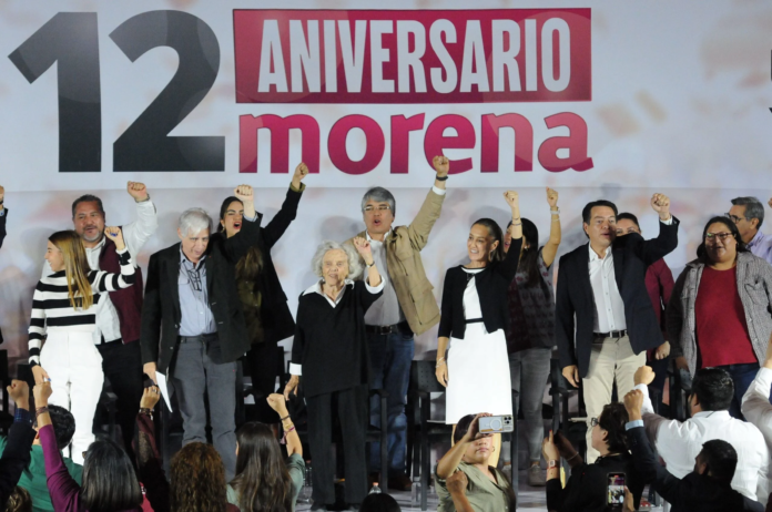 Morena celebra 12º aniversario- El mejor homenaje es ganar el 2024