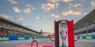 El brillo de Tane en el México GP 2023; el trofeo que se ha convertido en símbolo de la F1ESTA El brillo de Tane en el México GP 2023; el trofeo que se ha convertido en símbolo de la F1ESTA