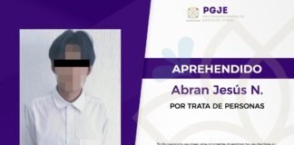 Estudiante de Tlaxcala prostituía a su compañera de clases; lo aprehende la PGJE por trata