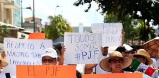 Trabajadores del Poder Judicial amplían paro de labores ante eliminación de fideicomisos