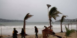 Alerta sísmica queda desactivada tras huracán Otis categoría 5 en Guerrero