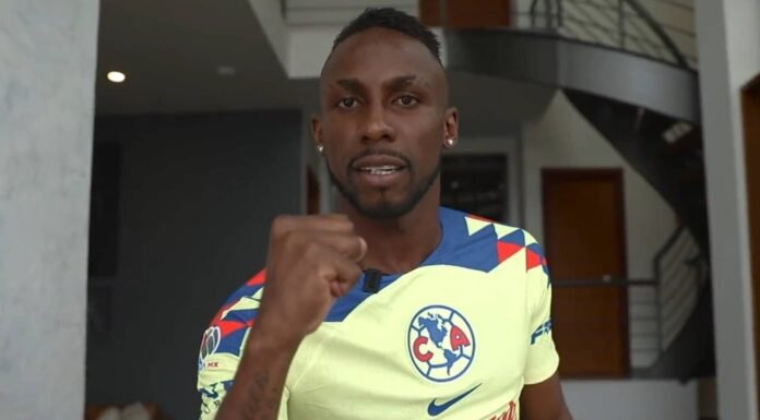 Julián Quiñones, jugador del América ya es mexicano
