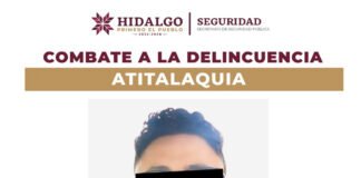 Capturan a “El Chelelo”, presunto sicario del grupo “Los Solas”, en Atitalaquia