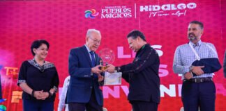 Menchaca clausura la 5ta. edición del Tianguis de Pueblos Mágicos