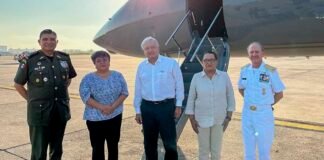 AMLO llega a San Francisco para reunión con presidentes en la APEC