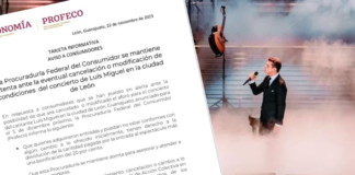 Cancelan concierto de Luis Miguel en León el 5 de diciembre