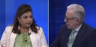 Clara Brugada y López Dóriga discuten tras señalamiento de misoginia