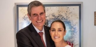 Claudia Sheinbaum celebra boda íntima con Jesús María Tarriba
