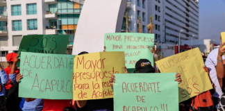 Senado recibe a caravana «Acuérdate de Acapulco», piden 300 mmdp para reconstruir el puerto