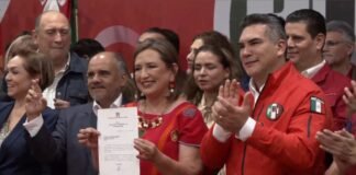 Xóchitl Gálvez hace historia, se registra como precandidata del PRI