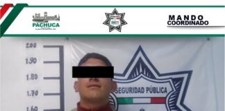 Policía detiene a presunto narcomenudista en el centro de Pachuca