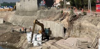 Muere trabajador tras derrumbe en el río Tula