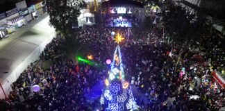 Inician oficialmente las fiestas de navidad en Tizayuca
