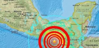 Reportan sismos de magnitud de 4.1 en Chiapas y de 4.0 en Sayula, Veracruz