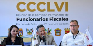 Julio Menchaca preside reunión de la Comisión Permanente de Funcionarios Fiscales