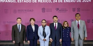 Julio Menchaca participa junto a estados vecinos en Mesa de Paz Interestatal