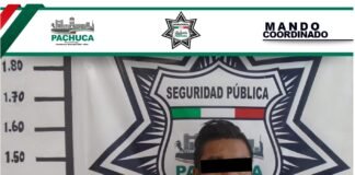 Policía de Pachuca detiene a 2 hombres por presunto robo