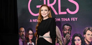 Lindsay Lohan reaparece en el estreno de la nueva versión de «Chicas pesadas»