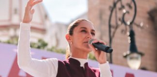 Sheinbaum asegura que en 2024 el grito será «que siga la transformación»