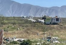 Avioneta se desploma en Ramos Arizpe, Coahuila; hay 4 muertos