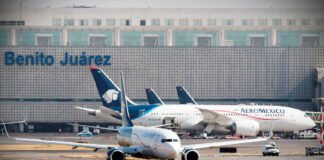 Por saturación el AICM reducirá de 52 a 43 sus vuelos