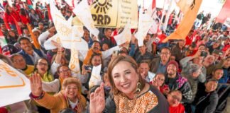 Promete Xóchitl acabar con la política de abrazos