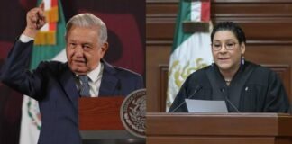 El presidente de México apoya la decisión de Lenia Batres sobre reducir su sueldo