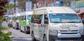 Paro indefinido de combis y taxis en Tizayuca paraliza a usuarios