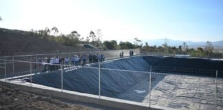 Saderh realiza acciones para recolectar agua en zonas agrícolas