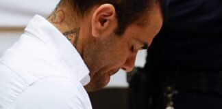 Dani Alves purgara una sentencia de 4 años 6 meses por violación
