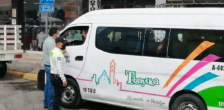Acuerdan transportistas de Tizayuca reanudar servicio de combis y taxis