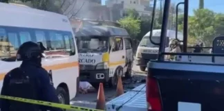 Matan a 4 choferes en Chilpancingo; incendian urban y paralizan el transporte público