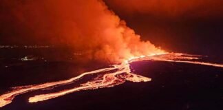 Islandia se declara en emergencia tras cuarta erupción volcánica