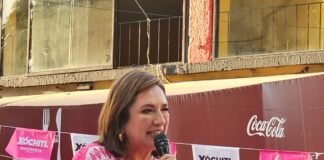 El presidente AMLO le quedó a deber a Hidalgo, dice Xóchitl desde Tulancingo.