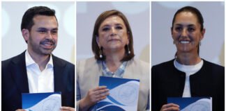 Firman compromiso por la paz; Candidatos a la presidencia se comprometen