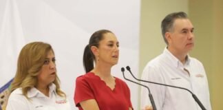 Sheinbaum lamenta hallazgo de cuerpos en Pesquería desde Nuevo León