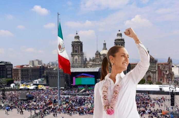 Sheinbaum inicia su campaña rumbo a la presidencia y se vuelve tendencia #NarcoFest