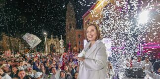 Xóchitl Gálvez inicia su campaña presidencial en Fresnillo «Se acabaron los abrazos a los criminales»