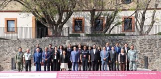 Realizan autoridades de la zona centro del país reunión de seguridad