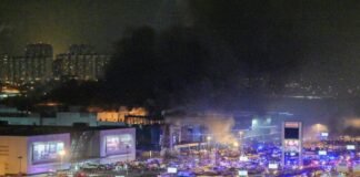 El estado Islámico se adjudica tiroteo en sala de Conciertos de Moscú