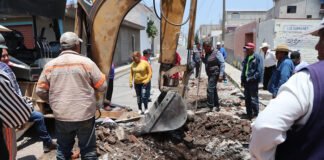 Atiende Caasim afectación del sistema hidráulico de San Antonio el Desmonte