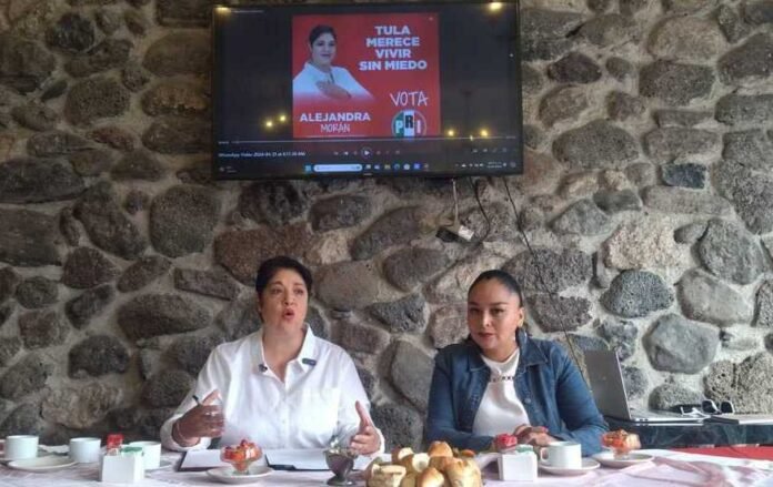 Alejandra Morán candidata PRI Tula