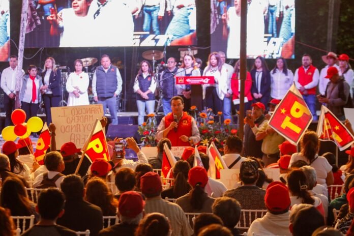 Inicia Partido del Trabajo campaña por alcaldía de Progreso de Obregón.