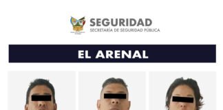 Capturan a homicidas de taxista en El Arenal