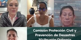 Comisión de Protección Civil y Prevención de Desastres aprueba informe semestral