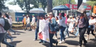 Activistas marchan contra el maltrato animal y piden cierre de refugio de Actopan