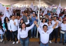 Alhely Medina refrenda su compromiso con el pueblo en su cierre de campaña