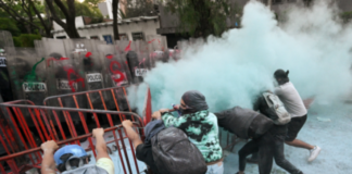 Lanzan bombas molotov a embajada de Israel en CDMX