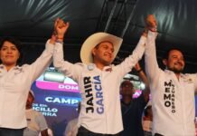 Jahir García cierra campaña y reitera sus 10 ejes de acción para Mineral de la Reforma